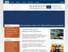 Tablet Screenshot of hw-wagner.de